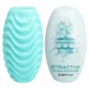 Pretty Love – Oeuf masturbateur double face turquoise – Sextoys