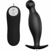 Pretty Love – Plug anal en silicone 12 modes de vibration noir – Sextoys