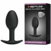 Pretty Love – Plug anal en silicone 6.5 cm noir – Sextoys