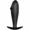 Pretty Love – Plug anal forme de pénis en silicone noir – Sextoys