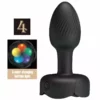 Pretty Love – Plug anal olman avec lumière LED noir 8,8 cm – Sextoys