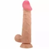 Pretty Love – Série sliding skin gode réaliste avec ventouse sliding skin 24 cm – Sextoys