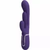 Pretty Love – Shania triple rabbit vibrateur multifonction violet – Vibromasseurs