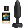 Pretty Love – Tarion plug anal avec lumière LED noir 12,5 cm – Sextoys