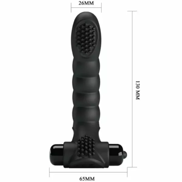 Pretty Love – Vibrateur doigt alexander 10 vibrations noir – vue 4 – Vibromasseurs pour les doigts