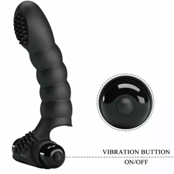 Pretty Love – Vibrateur doigt alexander 10 vibrations noir – vue 6 – Vibromasseurs pour les doigts