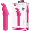 Pretty Love – Vibrateur en silicone gerardo fuschia rabbit – vue 6 – Stimulateurs clitoridiens
