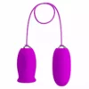 Pretty Love – Vibrateur rechargeable daisy dual egg violet – Sextoys