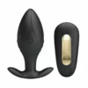 Pretty Love – Vibrateur rechargeable regina anal plug noir – Sextoys