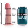 Rock Army – Double densité tigre 14 cm -o- 4.46 cm – Sextoys