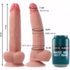 Rock Army – Dual density leopard 23 cm -o- 4.77 cm – Sextoys