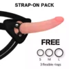 Rock Army – Harnais + crusader double densité 21.5 cm -o- 4.46 cm – Sextoys
