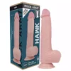 Rock Army – Liquide silicone premium hawk réaliste 22 cm -o- 4.6 cm – Vibromasseurs rotatifs
