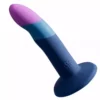 Romp – Piccolo godemichet en silicone avec ventouse tricolore 14 cm – Sextoys