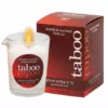 Ruf – Taboo bougie de massage pour lui jeux interdits parfum lichen sauvage – Lubrifiants & massage