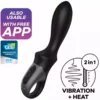 Satisfyer – Application vibrateur anal heat climax noir – Vibromasseurs high-tech
