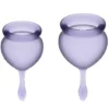 Satisfyer – Coupe menstruelle feel good violet 15 + 20 ml – Bien-être intime