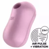Satisfyer – Stimulateur et vibrateur d'impulsions d'air de barbe à coton lilas – Stimulateurs clitoridiens