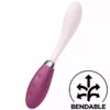 Satisfyer – Vibrateur multi g-spot flex 3 rouge – Stimulateurs clitoridiens