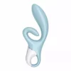 Satisfyer – Vibration de lapin touch me bleu – Vibromasseurs point G