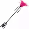 Secretplay – Fouet & feather noir et fuchsia – BDSM & fétichisme