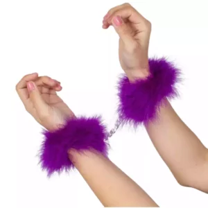 Secretplay – Menottes marabou violet – BDSM & fétichisme