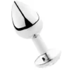 Secretplay – Plug anal transparent aluminium 7cm – Sextoys
