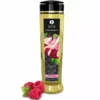Shunga – Huile de massage bio à la framboise 240 ml – Lubrifiants & massage