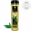 Shunga – Huile de massage bio thé vert 240 ml – Lubrifiants & massage
