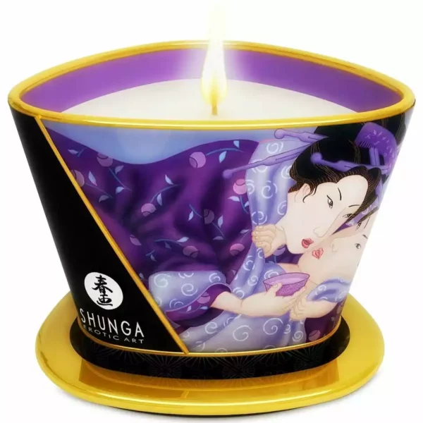Shunga – Mini caresse aux chandelles bougie de massage fruits exotiques 170 ml – Lubrifiants & massage