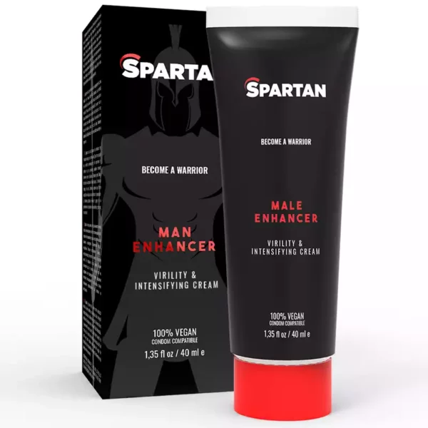 Spartan – Couple gel virilité et crème insensifiante 100% vegan – vue 2 Spartan – Couple gel virilité et crème insensifiante 100% vegan – vue 2 – Bien-être intime