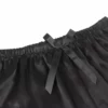 Subblime – 953942 chemise de nuit décontractée en soie + pantalon en dentelle noir – vue 6 Subblime – 953942 chemise de nuit décontractée en soie + pantalon en dentelle noir – vue 6 – Lingerie sexy