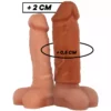 Virilxl – Extension de pénis marron en silicone liquide v3 – Sextoys