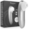 Womanizer – Stimulateur clitorial vibrant pro gris argenté – Stimulateurs clitoridiens