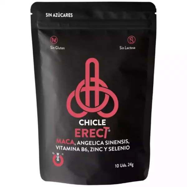 Wug – Chewing-gum fonctionnel à base de maca, de zinc et de vitamines pour booster l'énergie et les performances masculines Wug – Chewing-gum fonctionnel à base de maca, de zinc et de vitamines pour booster l'énergie et les performances masculines – Bien-être intime